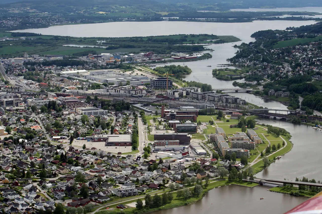 Lillestrøm, Nitelva og Øyeren